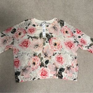NWT - Alice + Olivia Morningside Floral White Size S